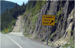 Runaway truck ramp