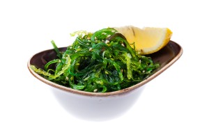 Seaweed salad Goma Wakame with nut sauce